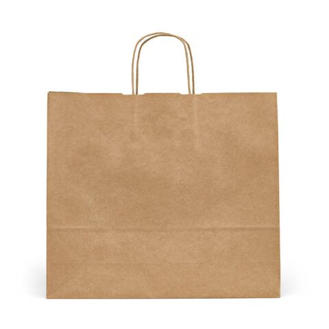 Vesuvio XL braune FSC®-Kraftpapiertasche aus Recyclingpapier, 115g/m² Beige | ohne Werbeanbringung | Nicht verfügbar | Nicht verfügbar | Nicht verfügbar