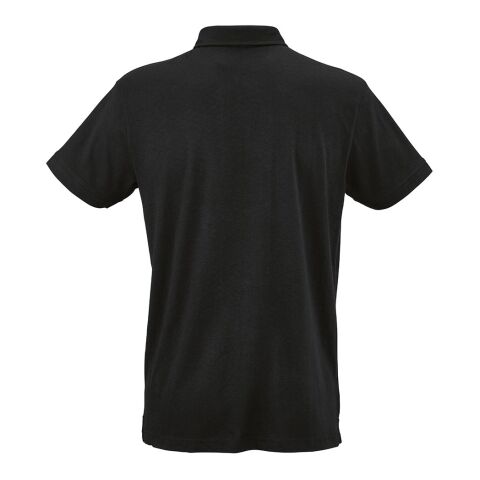 Ipanema Unisex Polo-Shirt aus Jersey. 100% Bio-Baumwolle Schwarz | ohne Werbeanbringung | Nicht verfügbar | Nicht verfügbar | Nicht verfügbar