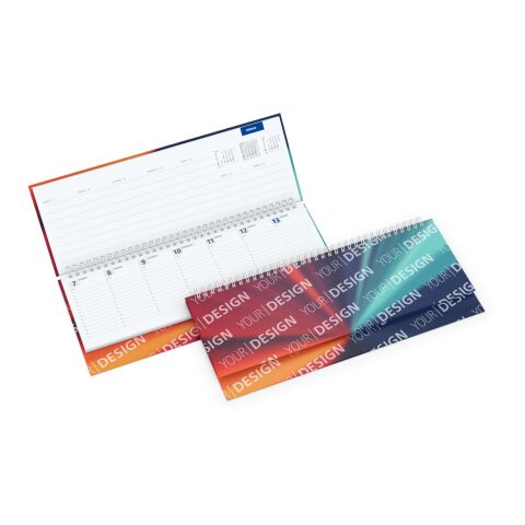 Tisch-Querkalender Master 1 Woche = 2 Seiten 8–21 Uhr 310 × 135 mm | ohne Werbeanbringung | Nicht verfügbar | Nicht verfügbar | Papier-Hardcover matt
