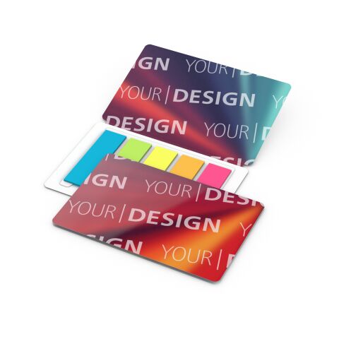 Haftmarker-Set Multi-Card Umschlag mikroperforiert 85 × 55 mm | ohne Werbeanbringung | ohne Werbeanbringung | Rechteck/Papier | glänzend