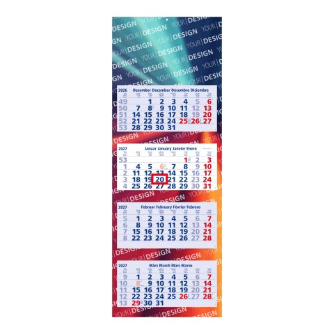 4-Monatskalender Mehrblock Quadro Light 4 mehrsprachig Hellgrau | 330 × 900 mm | ohne Werbeanbringung | Nicht verfügbar | Nicht verfügbar | Nicht verfügbar | Benelux (NL/F/D/GB)