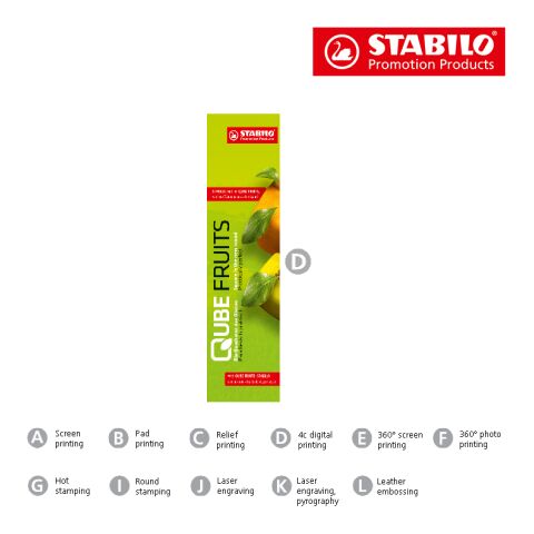 STABILO GREENtrio Farbstift 6er-Set ohne Werbeanbringung