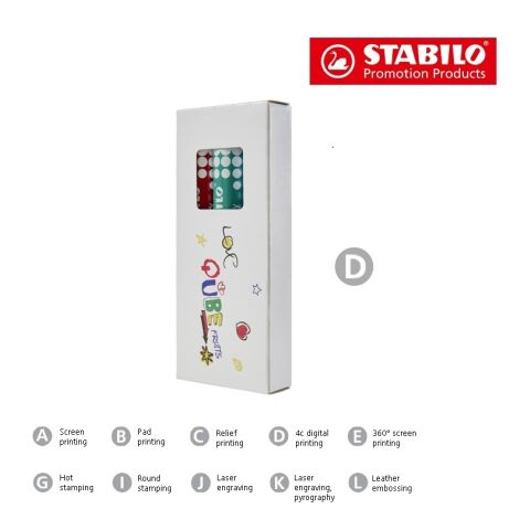 STABILO MARKdry Whiteboard-Marker 3er-Set ohne Werbeanbringung