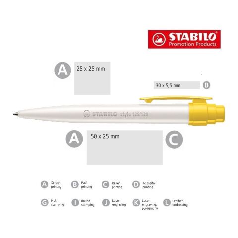 STABILO style Kugelschreiber Nicht verfügbar | Nicht verfügbar | Nicht verfügbar | ohne Werbeanbringung | ohne Werbeanbringung