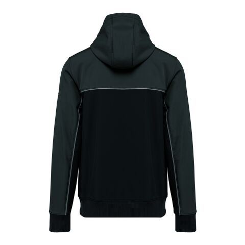 3-lagige Unisex-Softshelljacke, 300 g/m² schwarz-anthrazit | S | Nicht verfügbar | Nicht verfügbar | Nicht verfügbar
