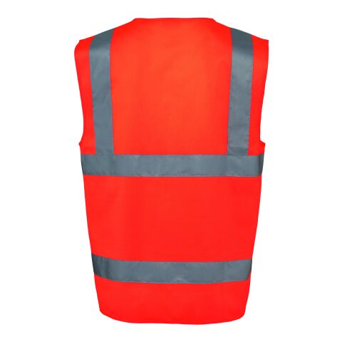 Warnweste mit Reißverschluss, 120 g/m² orange | M | Nicht verfügbar | Nicht verfügbar