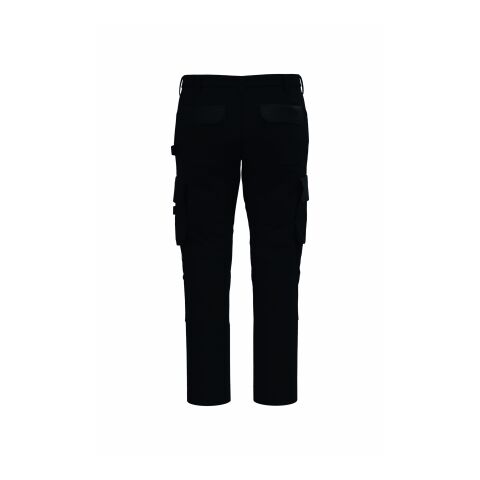 Zweifarbige Herren-Arbeitshose, 245 g/m² schwarz | 52 DE