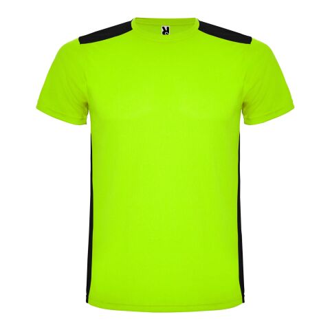 Detroit Sport T-Shirt für Kinder Standard | limone-schwarz | 8 | ohne Werbeanbringung | Nicht verfügbar | Nicht verfügbar | Nicht verfügbar