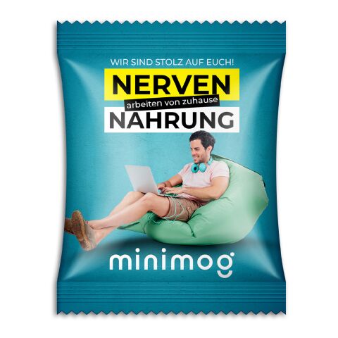 Gummibärchen im Werbetütchen transparent | ohne Werbeanbringung | Standard-Folie