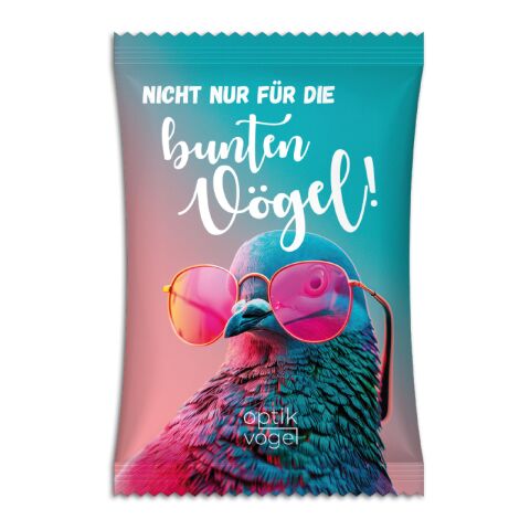 Fruchtkaramellen im Werbetütchen transparent | ohne Werbeanbringung | Standard-Folie
