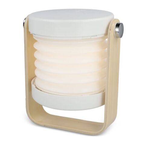 Coollux Multifunktions-LED-Lampe mit Bambusgriff Weiss | ohne Werbeanbringung | Nicht verfügbar | Nicht verfügbar