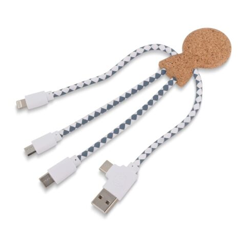 Xoopar Mr. Bio Cork Charging Cable Natur | ohne Werbeanbringung | Nicht verfügbar | Nicht verfügbar | Nicht verfügbar