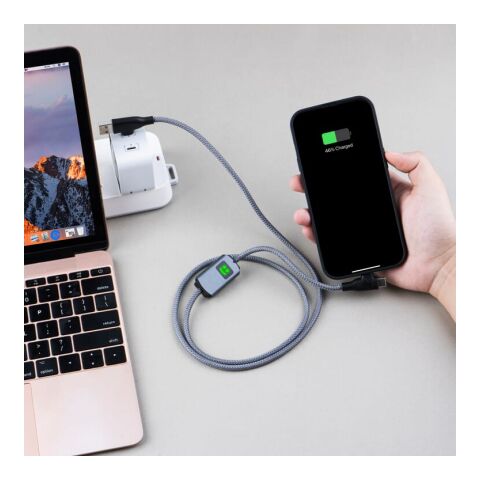 Xoopar Allure GRS PD-Kabel mit Datenübertragung Dunkelgrau | ohne Werbeanbringung | Nicht verfügbar | Nicht verfügbar | Nicht verfügbar