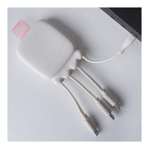 3192 | Xoopar Octopus Gamma 2 Bio Charging cable with 3.000mAh Powerbank regenbogenfarben | ohne Werbeanbringung | Nicht verfügbar | Nicht verfügbar | Nicht verfügbar