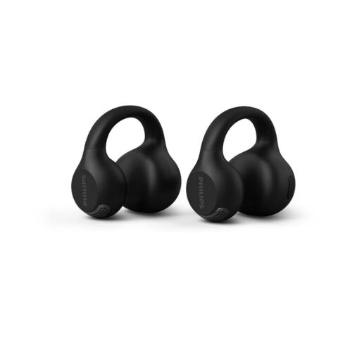 Philips TAQ2000 TWS-Ohrhörer mit offenem Ohr Schwarz | ohne Werbeanbringung | Nicht verfügbar | Nicht verfügbar
