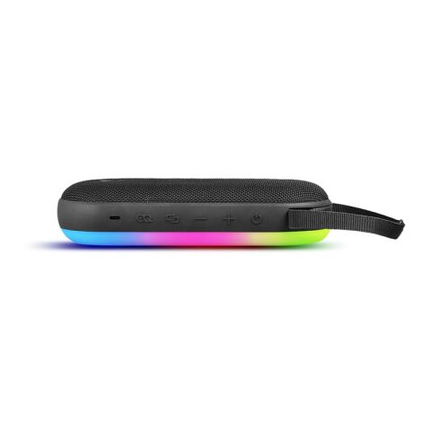 Aqiila Soundbird CM Bluetooth-Lautsprecher 30 W mit RGB-Beleuchtung Schwarz
