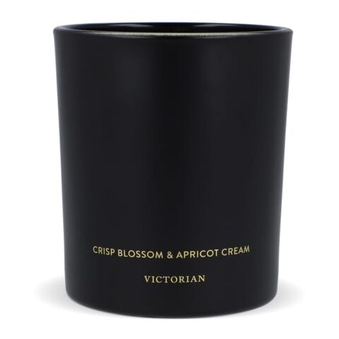 Viktorian Knusprige Blüte und Aprikosencreme Kerze schwarz | ohne Werbeanbringung | Nicht verfügbar | Nicht verfügbar | Nicht verfügbar