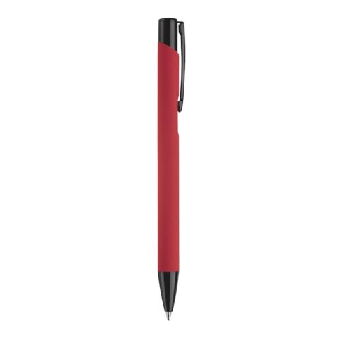 Kugelschreiber Alicante weiche Berührung Rot Weiß-Schwarz | Gravur | 90° vom Clip | 87 mm x 8 mm | Nicht verfügbar