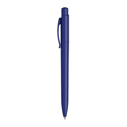 Kugelschreiber Kamal Total hardcolour Dunkelblau | 1-farbiger Siebdruck | in Verlängerung vom Clip | 40 mm x 25 mm | Nicht verfügbar
