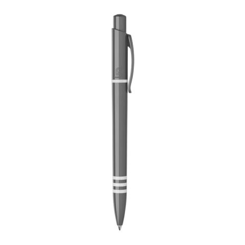 Kugelschreiber Tropic Colour hardcolour Grau | 1-farbiger Siebdruck | in Verlängerung vom Clip | 40 mm x 25 mm | Nicht verfügbar