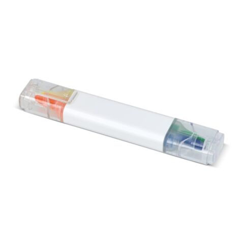 4-in-1-Textmarker Weiss | ohne Werbeanbringung | Nicht verfügbar | Nicht verfügbar