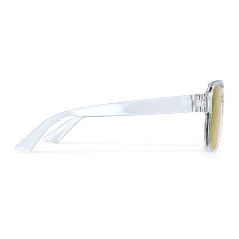 Elin Sonnenbrille UV400 Orange-Orange | 1-farbiger Tampondruck | 1 cm vom rechten Scharnier | 55 mm x 6 mm