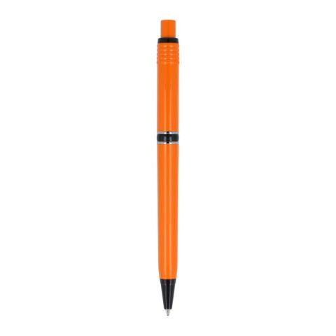 Kugelschreiber Raja Extra Orange-Schwarz | 1-farbiger Siebdruck | 90° vom Clip | 40 mm x 25 mm | Nicht verfügbar