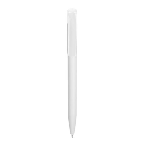 Kugelschreiber S45 Bio hardcolour Weiss | 1-farbiger Siebdruck | in Verlängerung vom Clip | 45 mm x 25 mm | Nicht verfügbar
