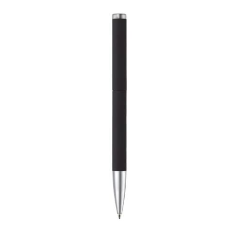 Kugelschreiber Modena weiche Berührung Schwarz | Gravur | 270° unter dem Clip | 25 mm x 6 mm | Nicht verfügbar