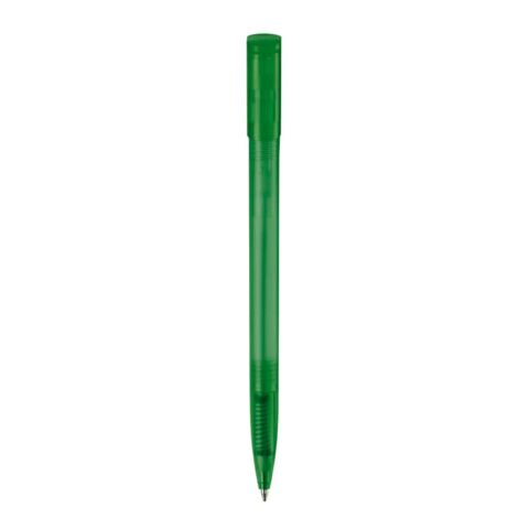 Kugelschreiber Deniro Frosty Grün | 1-farbiger Siebdruck | 90° vom Clip | 45 mm x 25 mm | Nicht verfügbar