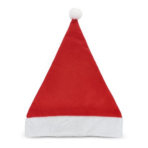 Weihnachtsmütze aus Filz Rot / Weiß | ohne Werbeanbringung | Nicht verfügbar | Nicht verfügbar
