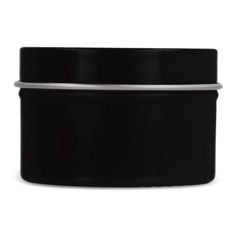 Dhyana-Duftkerze auf Pflanzenbasis in recycelter Dose Schwarz | ohne Werbeanbringung | Nicht verfügbar | Nicht verfügbar