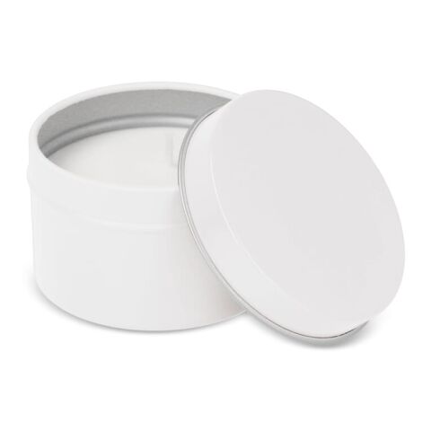 Kirtan-Duftkerze auf Pflanzenbasis in großer recycelter Dose regenbogenfarben | ohne Werbeanbringung | Nicht verfügbar | Nicht verfügbar