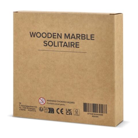 Murmel-Solitärspiel Natur | ohne Werbeanbringung | Nicht verfügbar | Nicht verfügbar