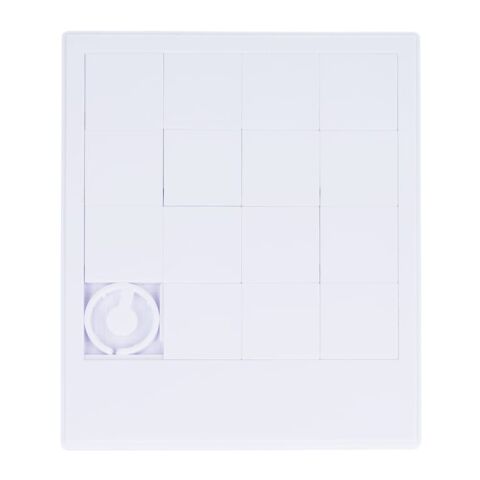 Großes Schiebepuzzle Weiss | ohne Werbeanbringung | Nicht verfügbar | Nicht verfügbar | Nicht verfügbar