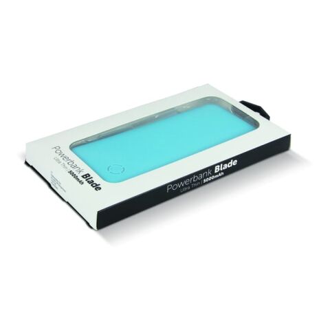 Powerbank Blade 5000mAh Hellblau | ohne Werbeanbringung | Nicht verfügbar | Nicht verfügbar | Nicht verfügbar
