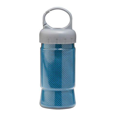 Fitness-Handtuch Blau Weiss
