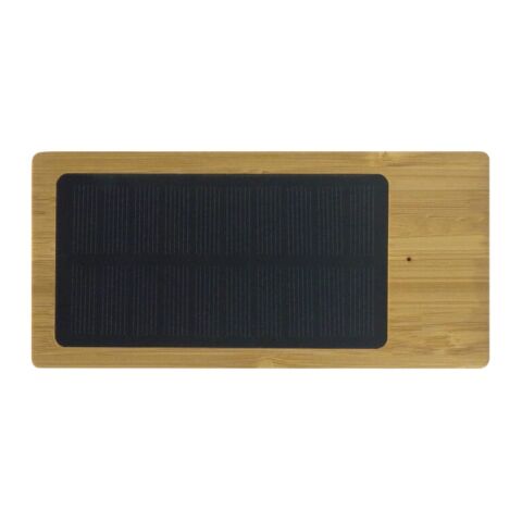 Solar Powerbank Bambus 8.000mAh Natur | ohne Werbeanbringung | Nicht verfügbar | Nicht verfügbar | Nicht verfügbar