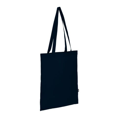 R-PET Tragetasche aus Non Woven mit langen Griffen 38 x 42cm 75g/m² Dunkelblau | ohne Werbeanbringung | Nicht verfügbar | Nicht verfügbar | Nicht verfügbar