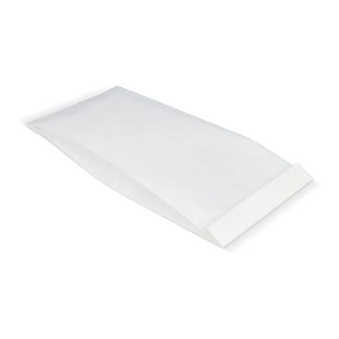 Papiertüte 50g/m² 14 x 6 x 27cm Weiss | ohne Werbeanbringung | Nicht verfügbar | Nicht verfügbar