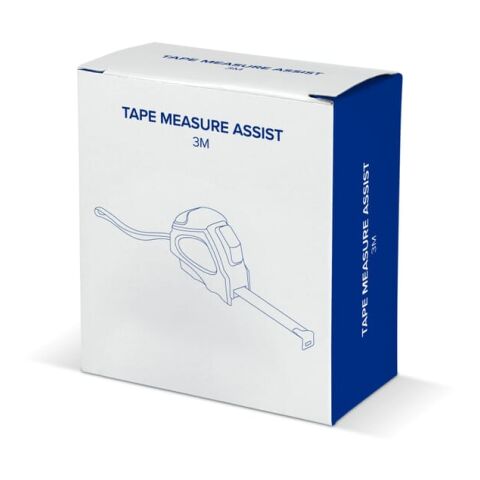 Maßband Assist 3m Grau-Schwarz | 1-farbiger Tampondruck | Seite 1 | 30 mm x 8 mm | Nicht verfügbar