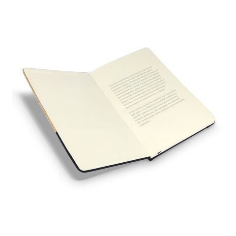 Notizbuch Jute R-PET GRS Schwarz | ohne Werbeanbringung | Nicht verfügbar | Nicht verfügbar | Nicht verfügbar