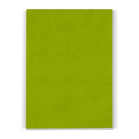 Notizbuch mit 150 Blatt Recyclingpapier Grün