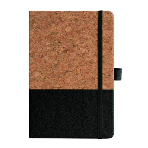 Notizbuch DIN A5 aus Kork schwarz | ohne Werbeanbringung | Nicht verfügbar | Nicht verfügbar | Nicht verfügbar