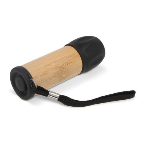 R-ABS &amp; Bambus-Taschenlampe schwarz | ohne Werbeanbringung | Nicht verfügbar | Nicht verfügbar | Nicht verfügbar