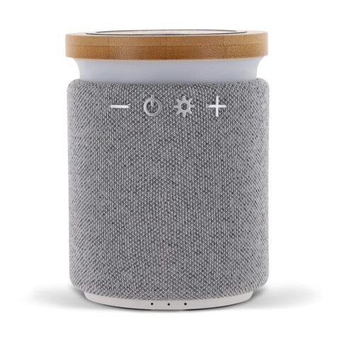 Bamboo wireless speaker Grau | ohne Werbeanbringung | Nicht verfügbar | Nicht verfügbar | Nicht verfügbar