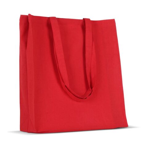 Tasche aus recycelter Baumwolle 140g/m² 38x10x42cm Rot / Weiß | ohne Werbeanbringung | Nicht verfügbar | Nicht verfügbar | Nicht verfügbar