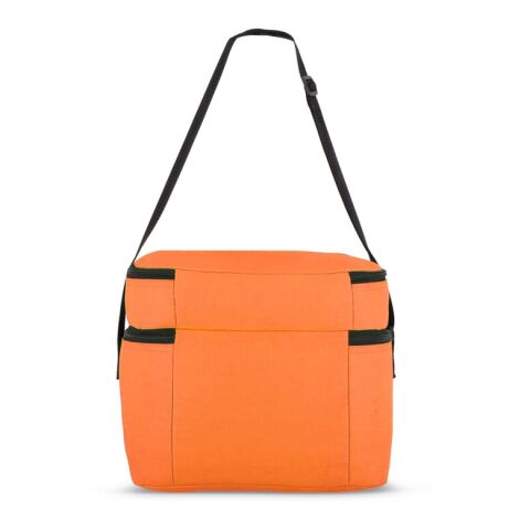R-PET 600D Doppelfach-Kühltasche 30 x 20 x 25cm 12L Orange