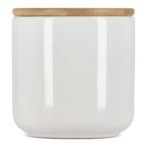 Vorratsdose aus Keramik &amp; Bambus 550ml regenbogenfarben | ohne Werbeanbringung | Nicht verfügbar | Nicht verfügbar