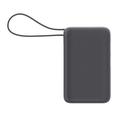 Nova Laptop 65W Powerbank mit integriertem USB-C-Kabel 30000 mAh Dunkelgrau